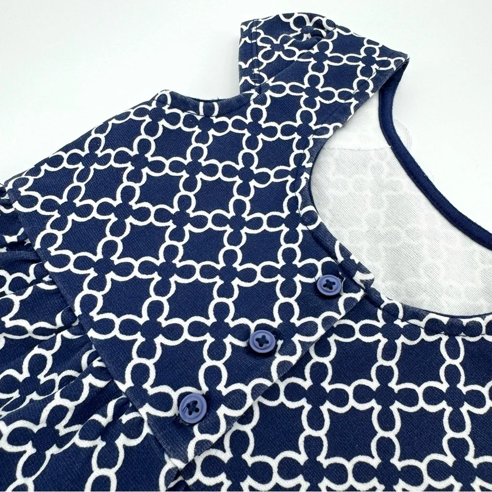 Janie & Jack Geo 3D Floral Sundress - Picture 4 of 7